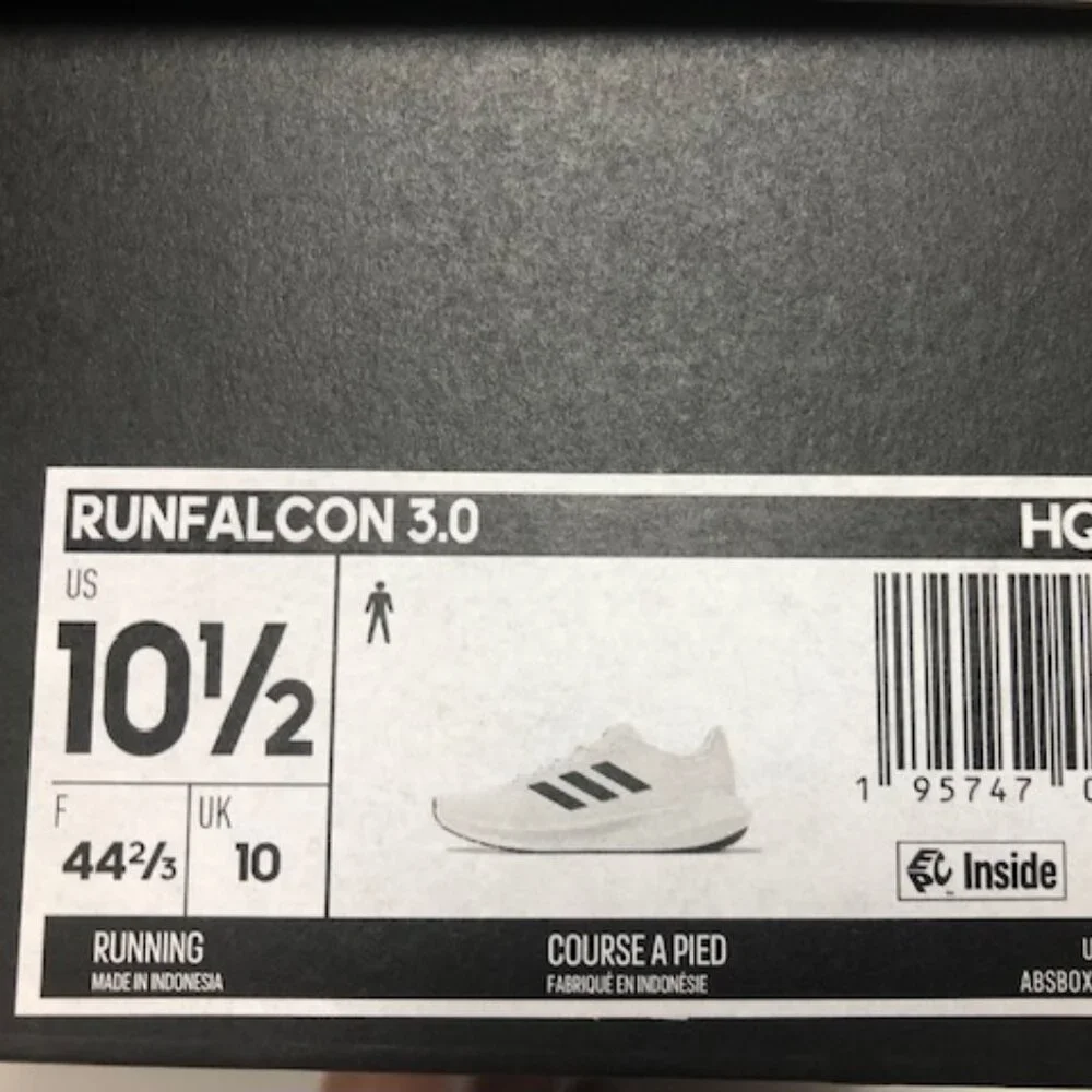 Runfalcon 3 Cloudfoam Low Running Shoes size 10.5 Mens - Picture 6 of 7
